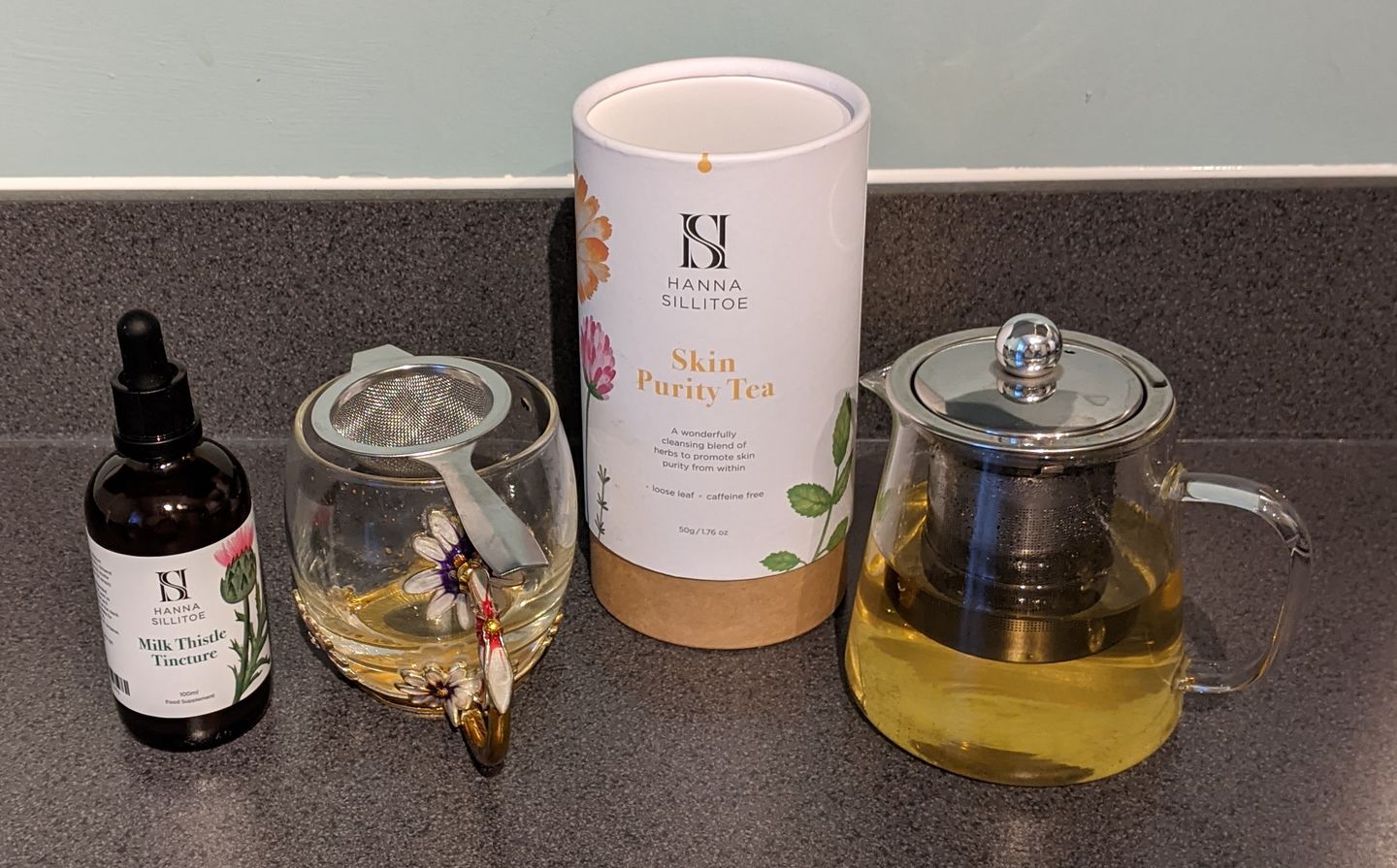 Customer photo review of Skin Purity Tea