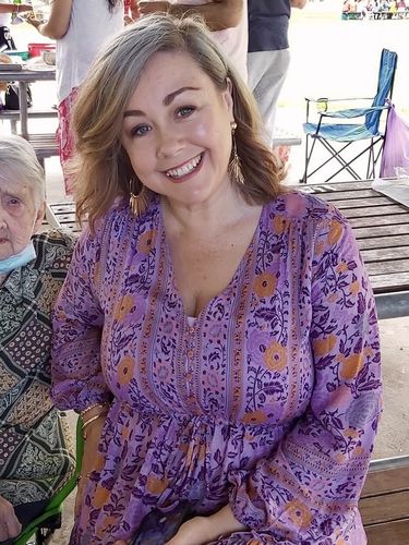 Customer photo review of Rosita Dress Coppertone