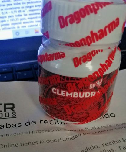 Customer photo review of CLEMBUDRA PREMIUM  | Clembuterol 40mcgs 100 tabletas