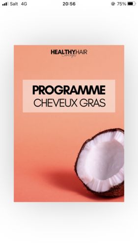 Customer photo review of Programme cheveux gras