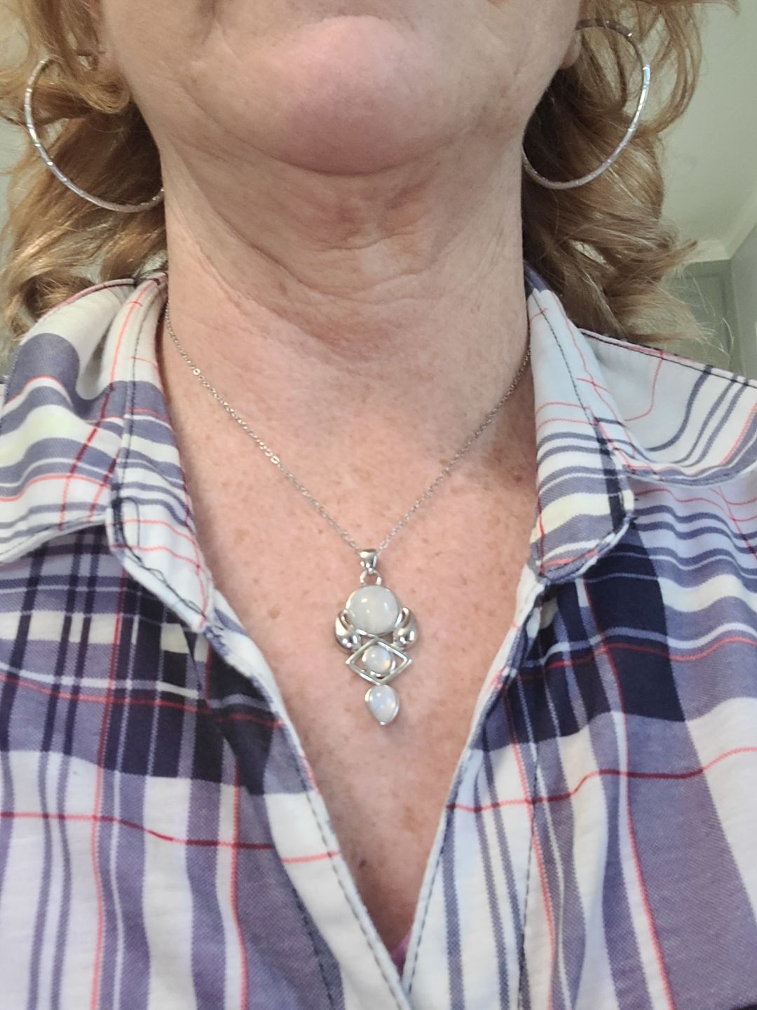 Customer photo review of Pendant Of Glowing Moon