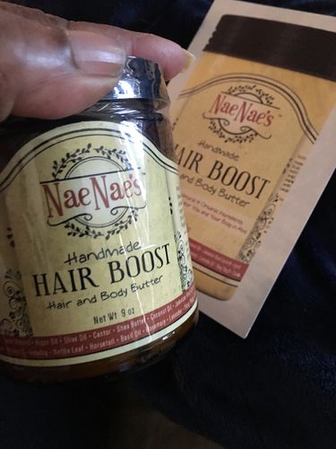 Customer photo review of Nae Nae's Hair Boost 9oz