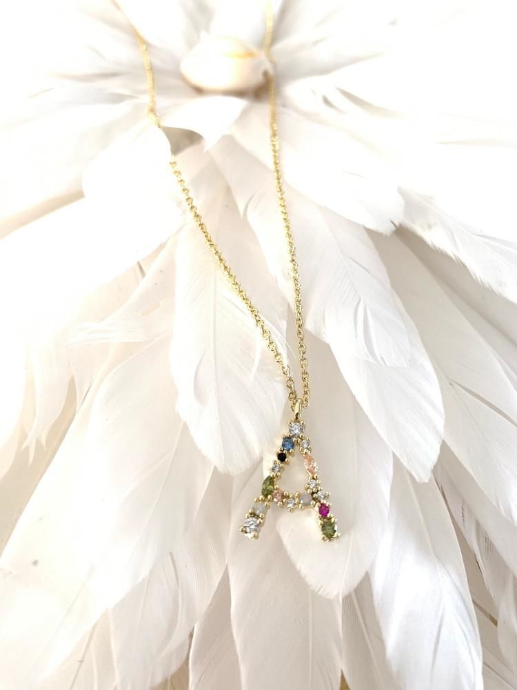 Customer photo review of LOANYA Buchstaben Kette