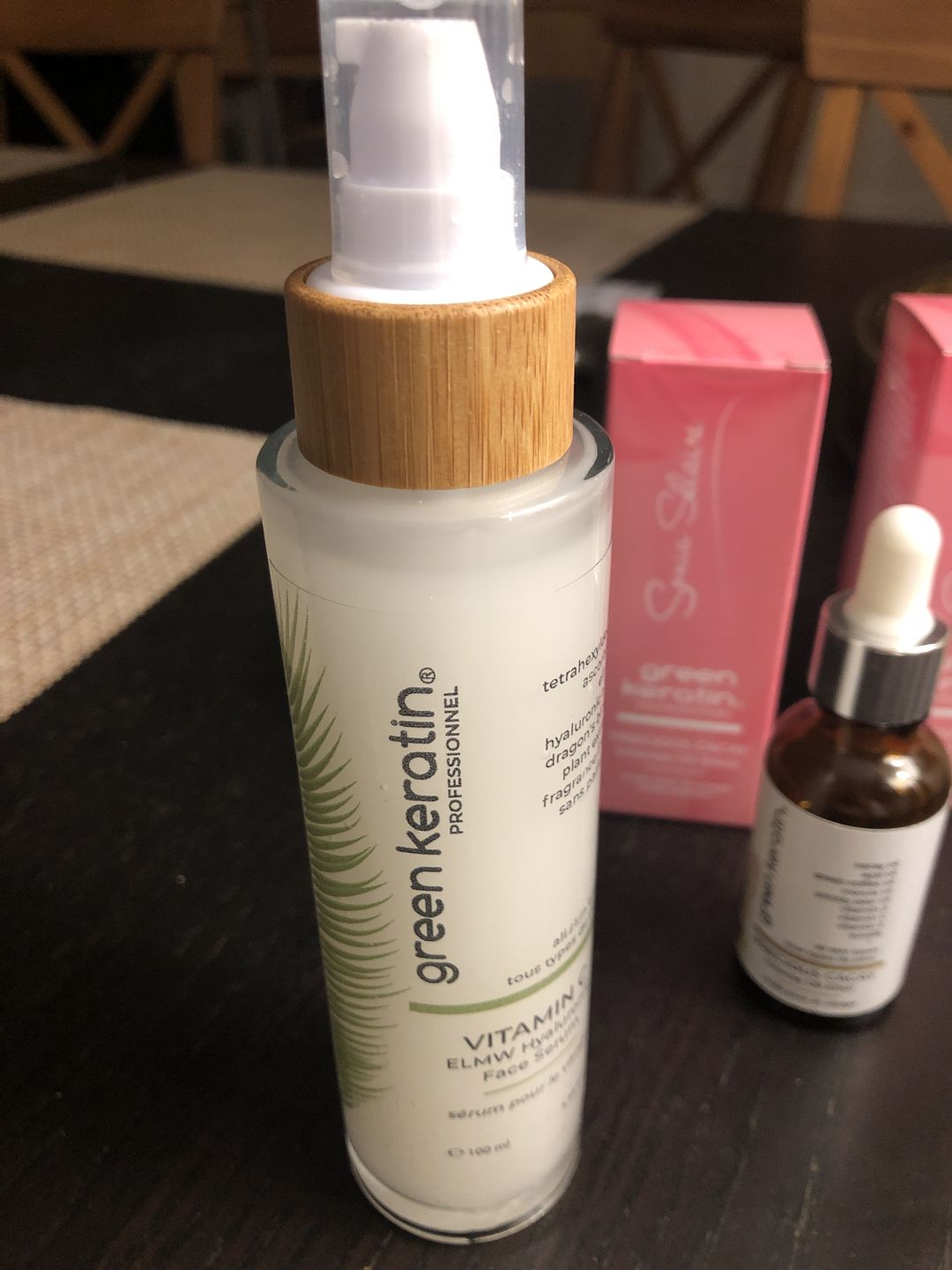 Customer photo review of VITAMINE C (Tétrahexyldécyl ascorbate) ELMW-C Sérum - SANS PARFUM, 100ml