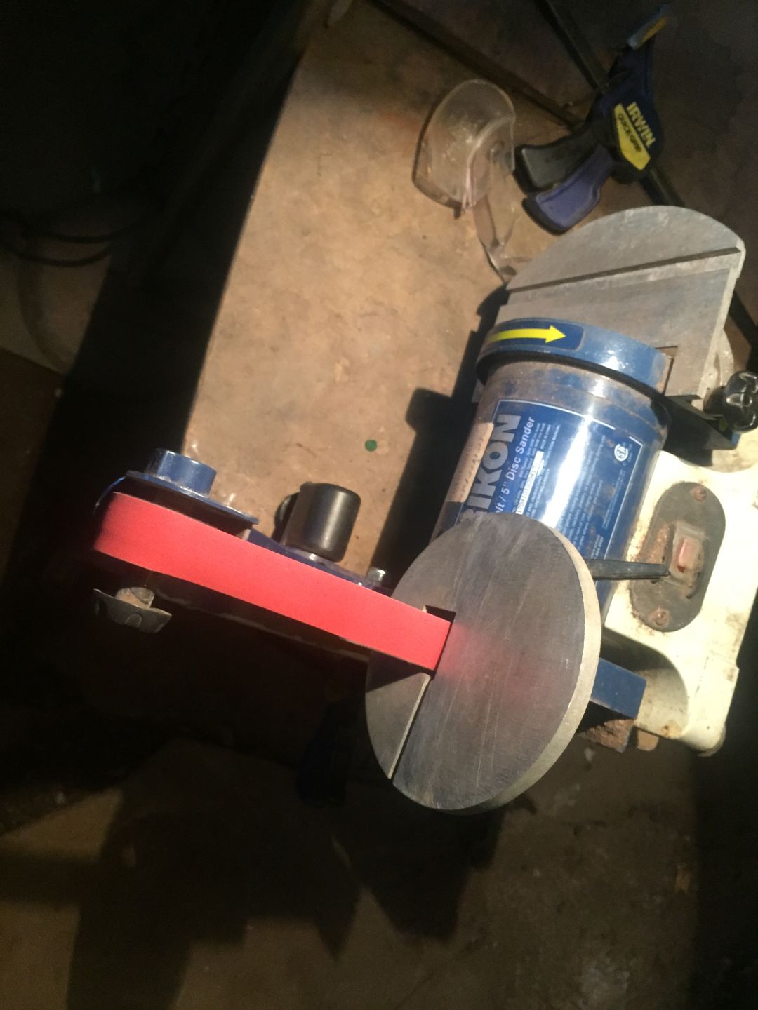 Customer photo review of 1 x 30 Inch EdgeCore Premium Ceramic Grinding Belts, 12 Pack
