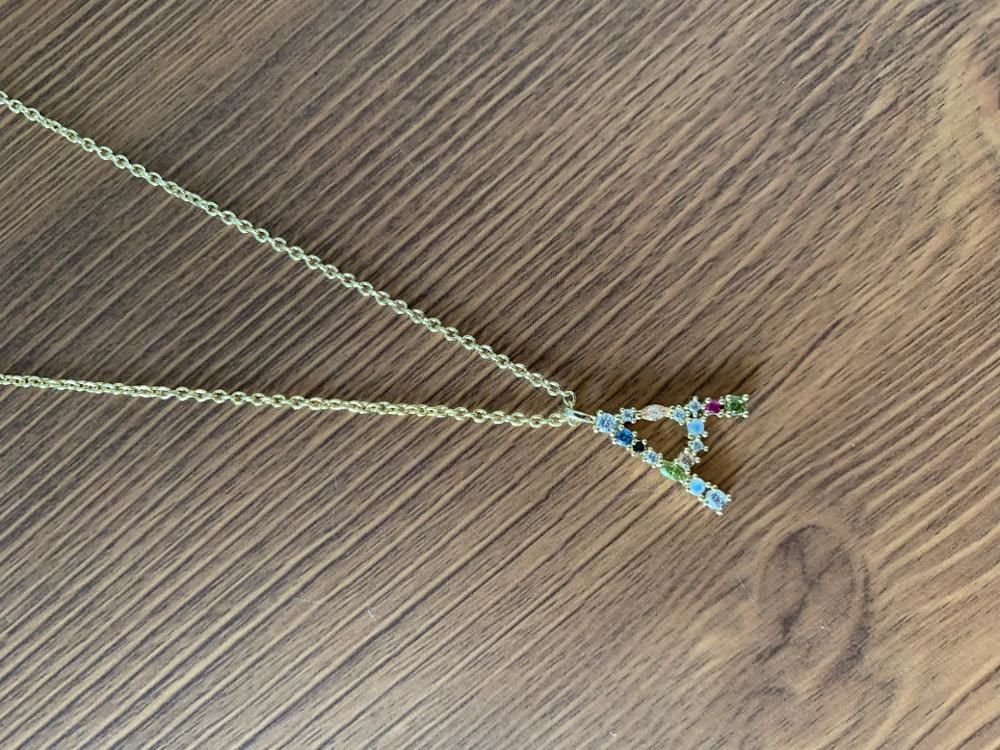 Customer photo review of LOANYA Buchstaben Kette