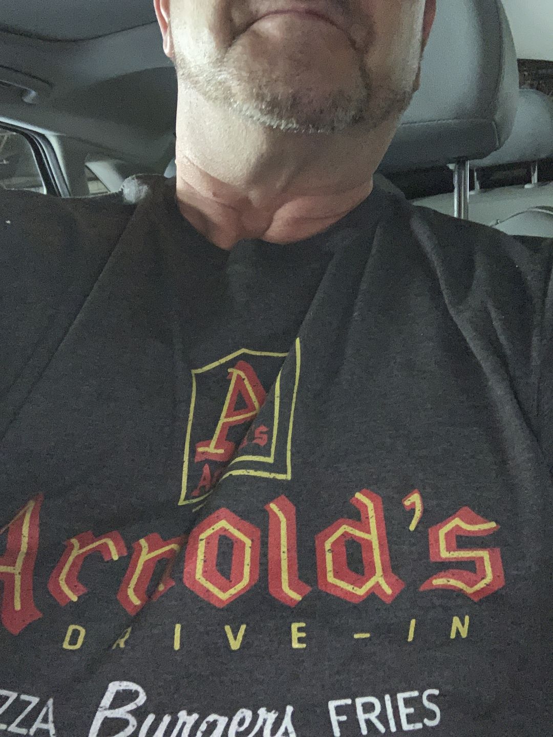 Customer photo review of Arnold's Drive-In Men's/Unisex Super Soft Tee