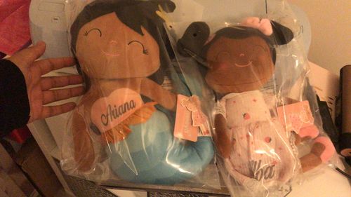 Customer photo review of Personalized Mermaid Leyadoll with Gift Bag - 2 Skin Tones