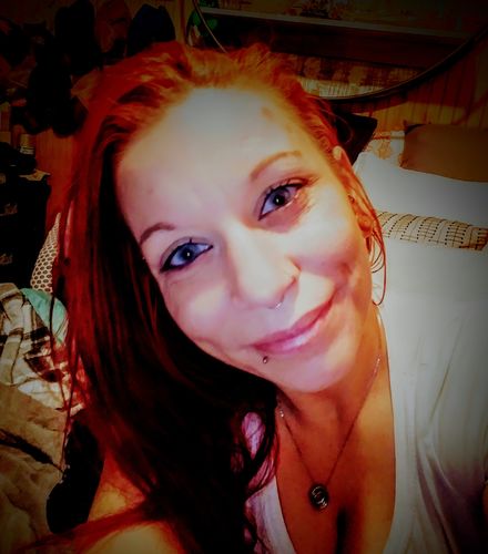 Customer photo review of 3-Tone Gemstone Green Contact Lenses