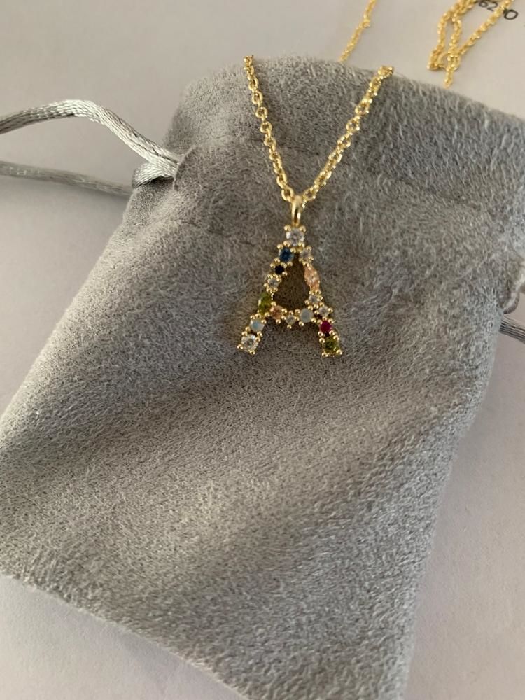 Customer photo review of LOANYA Buchstaben Kette