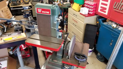 Customer photo review of 6 X 48 Inch Aluminum Oxide Metal Sanding Belts, 2 Pack