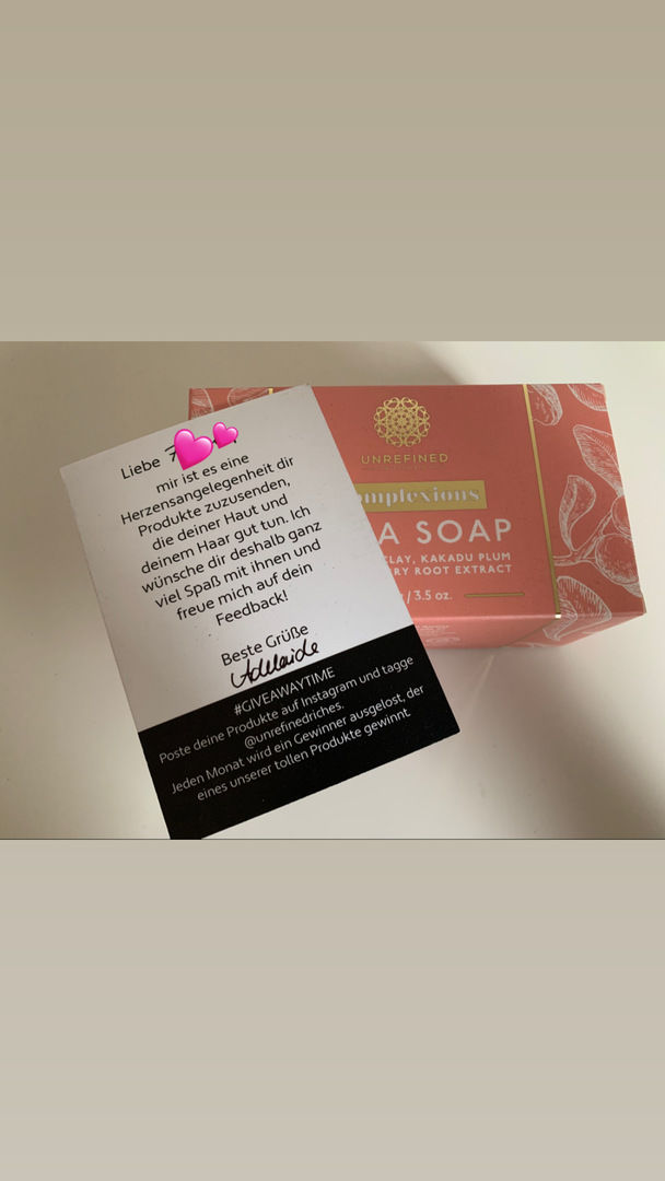 Customer photo review of SHEA SOAP