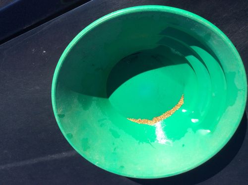 Customer photo review of *BOGO* Pioneer '2 OUNCE NUGGET HUNT' - Gold Panning Paydirt Concentrate