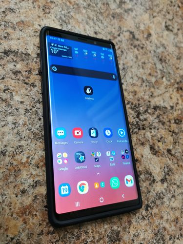 Customer photo review of Samsung Galaxy Note 9 128GB Midnight Black (Unlocked) - Refurbished Pristine
