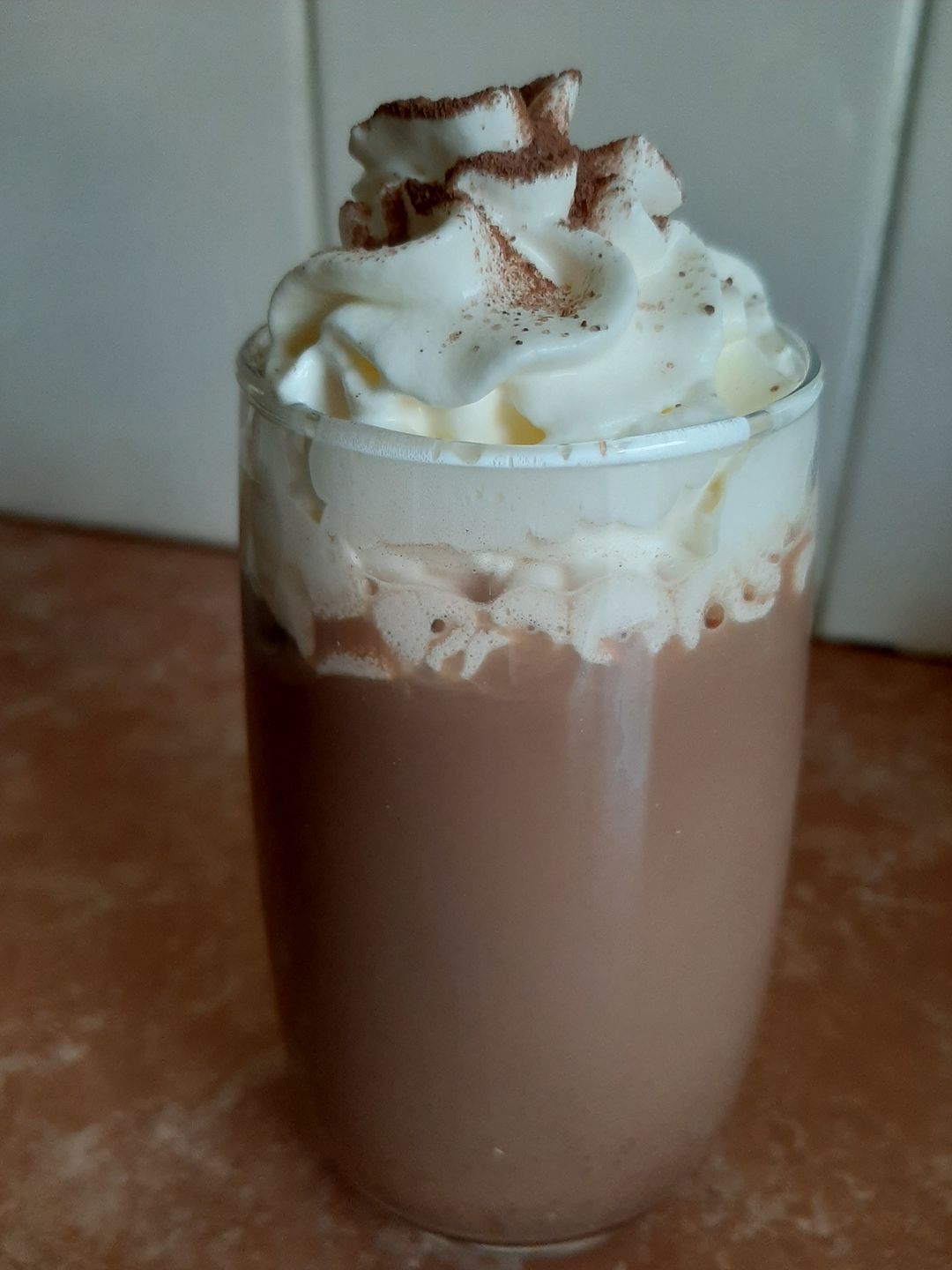 Customer photo review of White Chocolate Coffee Syrup