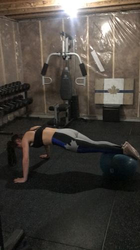 Customer photo review of Thin Blue Line Canada Women's Leggings