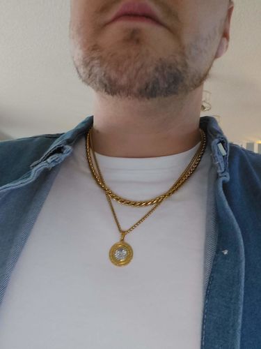 Customer photo review of Medusa (Gold/Silver Two-tone)