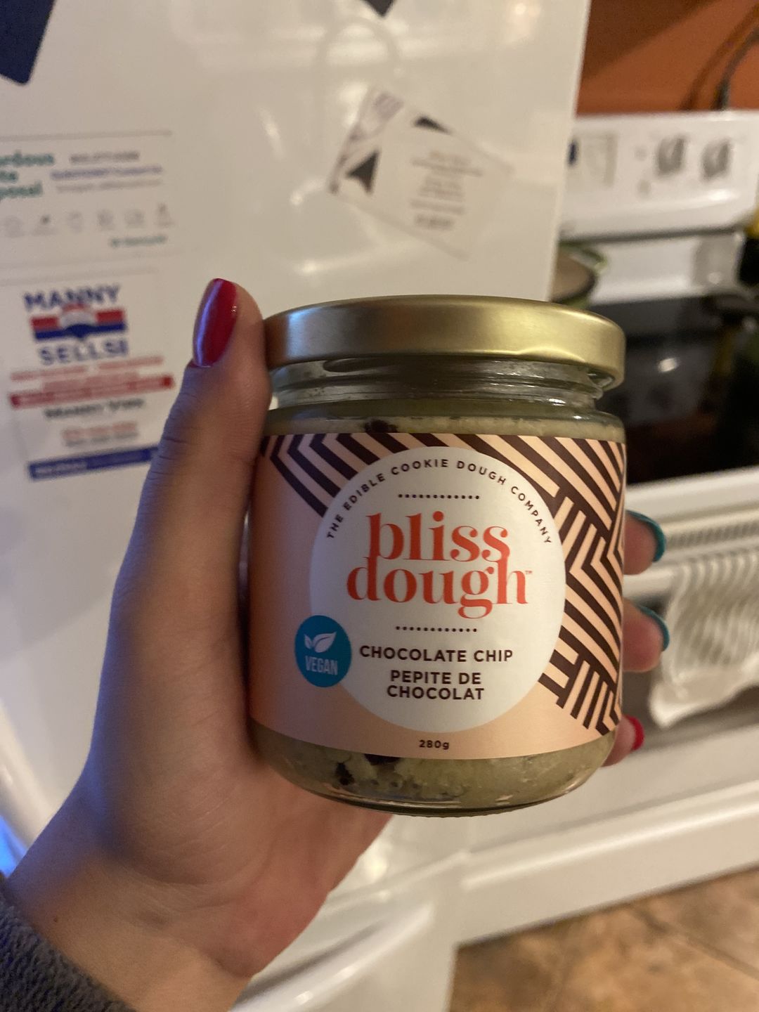 Customer photo review of Chocolate Chip Cookie Dough