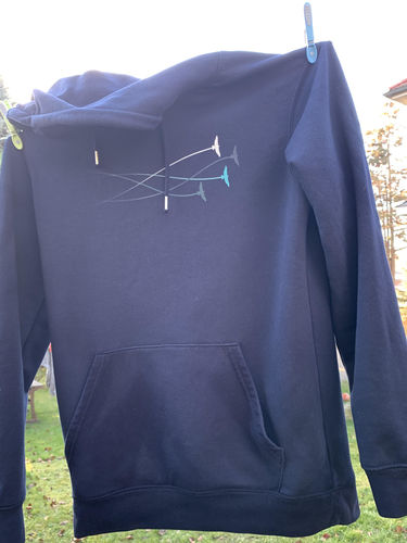 Customer photo review of VOGEL SPUR - Unisex Bio Hoodie (PREMIUM)