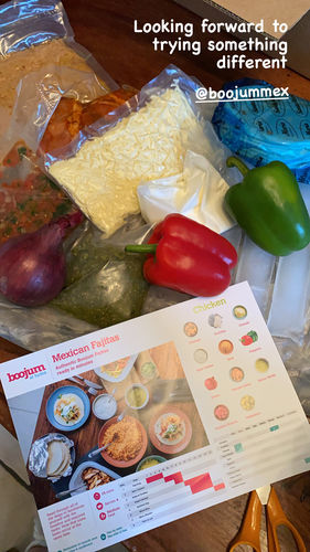 Customer photo review of Boojum Mexican Fajita Meal Kit For 4 People