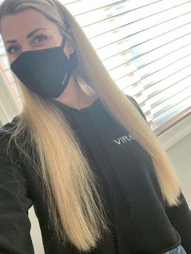 Customer photo review of Virago Cropped Hoodie