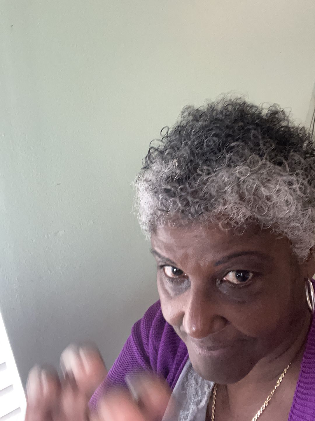 Customer photo review of Curly Hair Shampoo with Aloe Vera for Moisturizing Hair with Lavender Fragrance