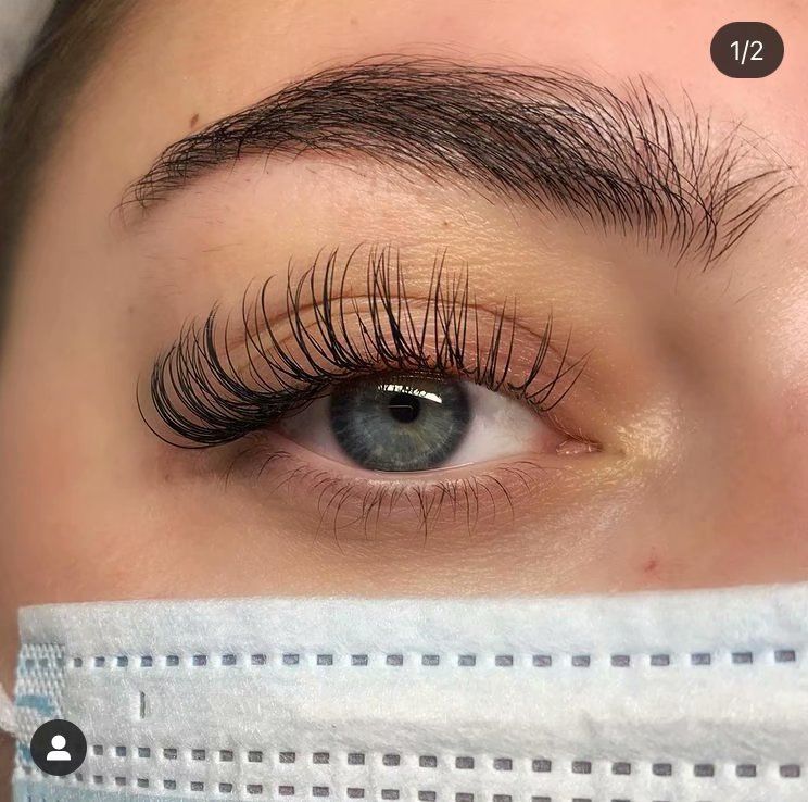 Customer photo review of Premium Eyelash Extensions 0.03 0.05 0.07mm