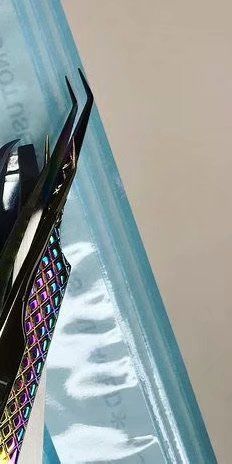 Customer photo review of Volume Lash Tweezer 45 Degree