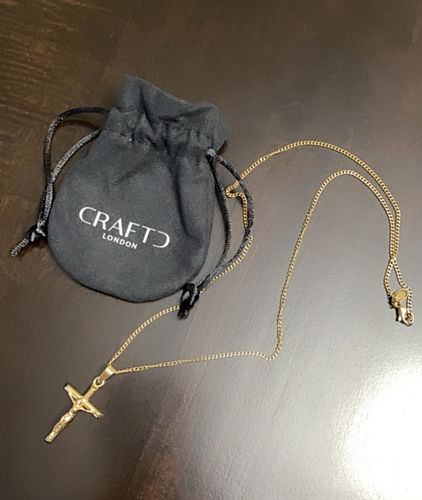 Customer photo review of Crucifix (Gold)
