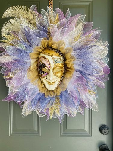 Customer photo review of Coranus Italian Mask 19808 - Purple