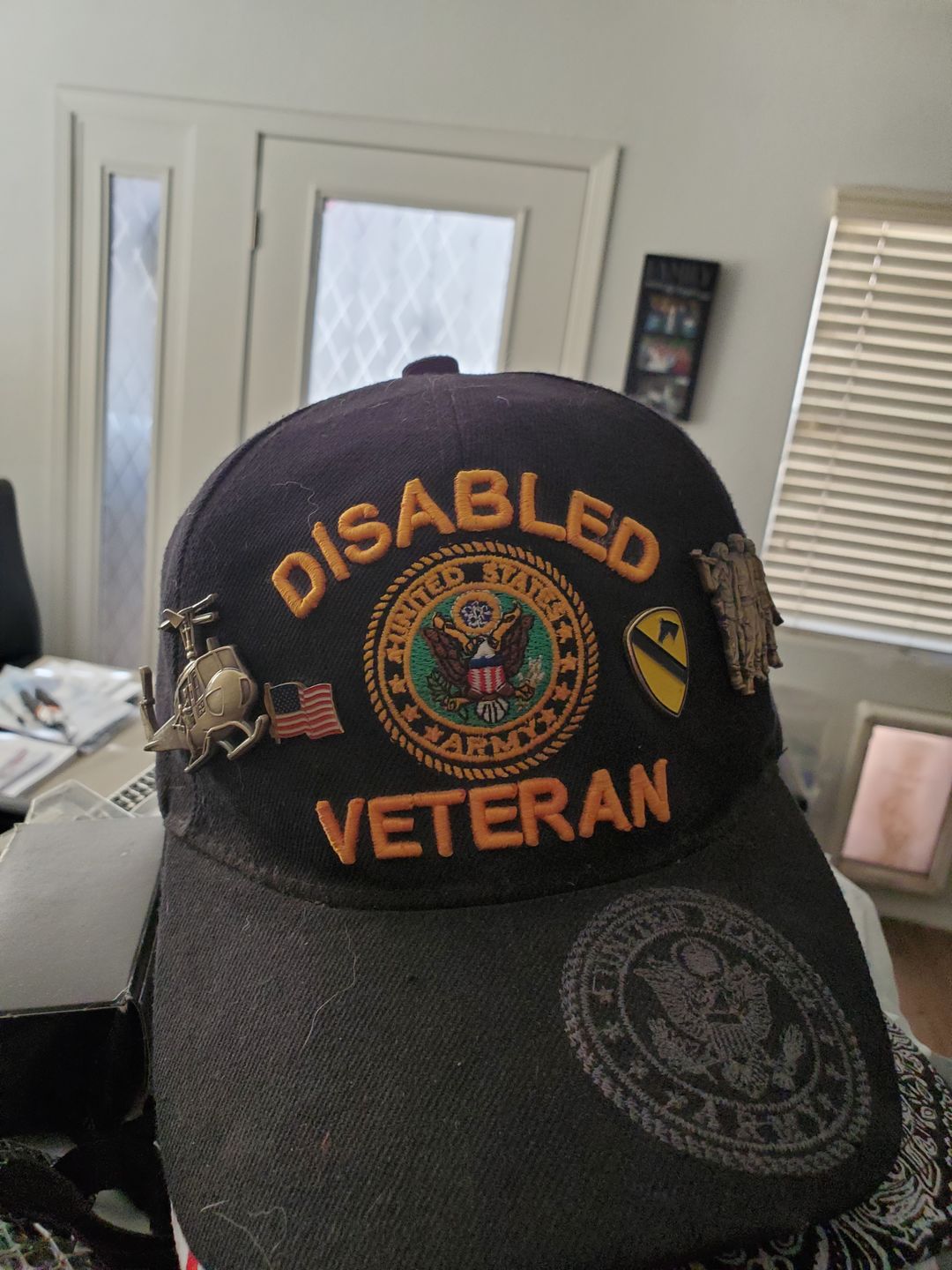 Customer photo review of US Army Veteran's Day Pin