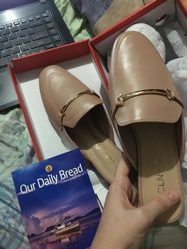 Customer photo review of Montreal Flat Mules