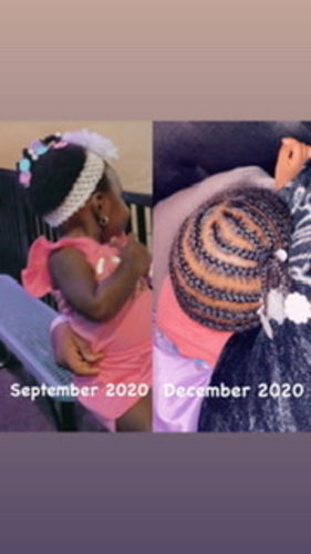 Customer photo review of Nae Nae's Hair Boost 9oz