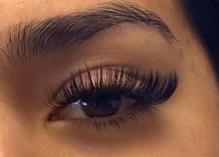 Customer photo review of Premium Eyelash Extensions 0.03 0.05 0.07mm