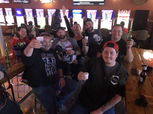 Customer photo review of Feliz Navidad Putos OG Navidad Sweatshirt