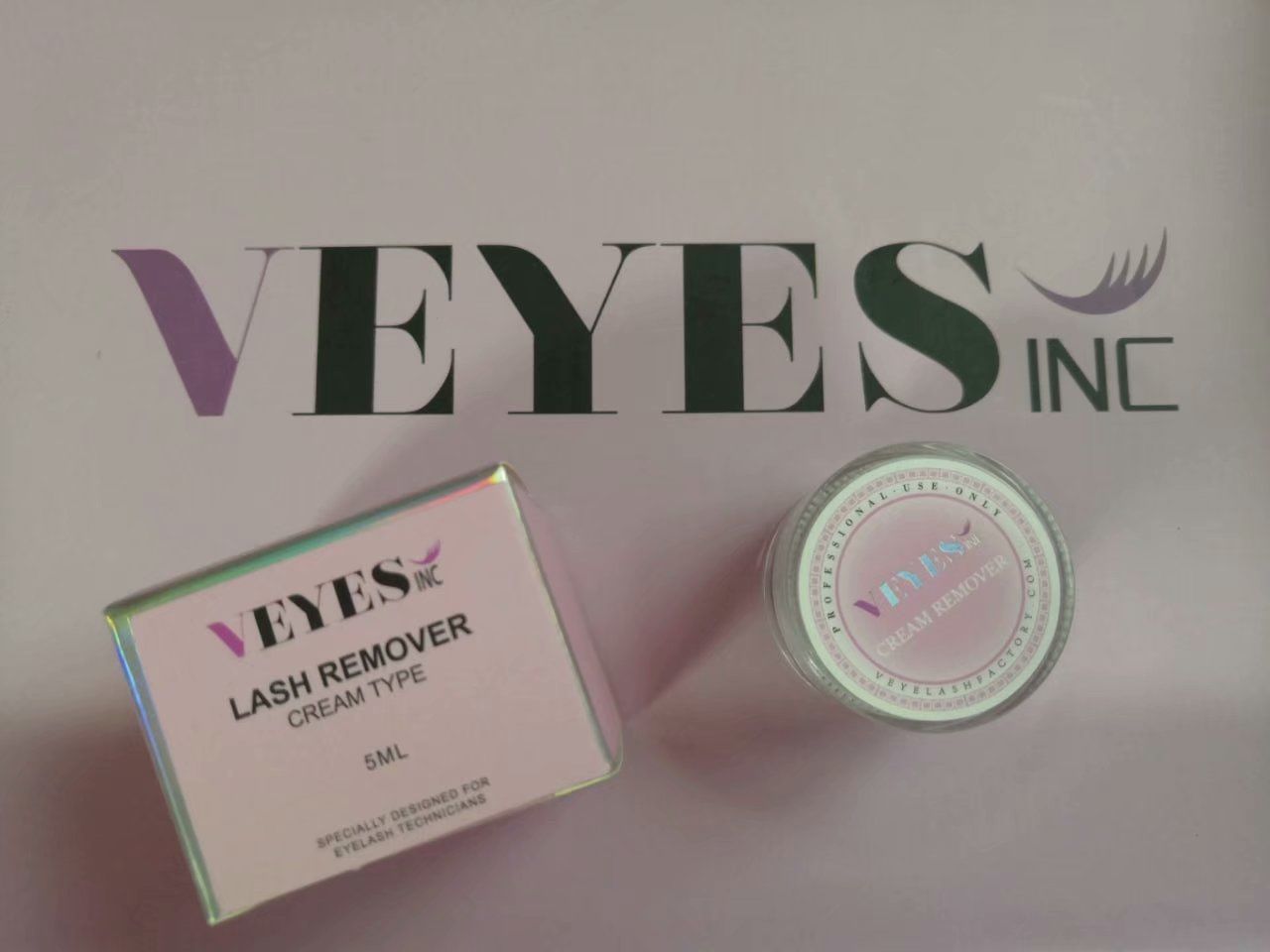 Customer photo review of Eyelash Cream Remover