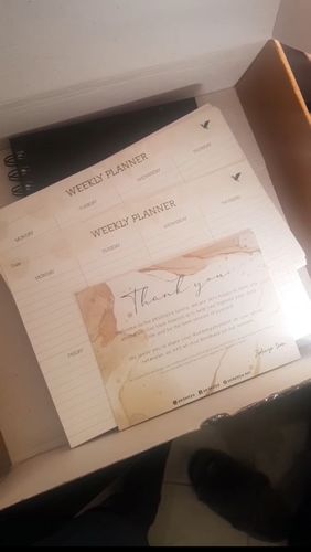 Customer photo review of LIFE PLANNER BOX