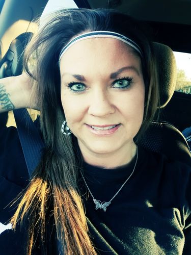 Customer photo review of Polar Lights Blue Prescription Colored Contact Lenses