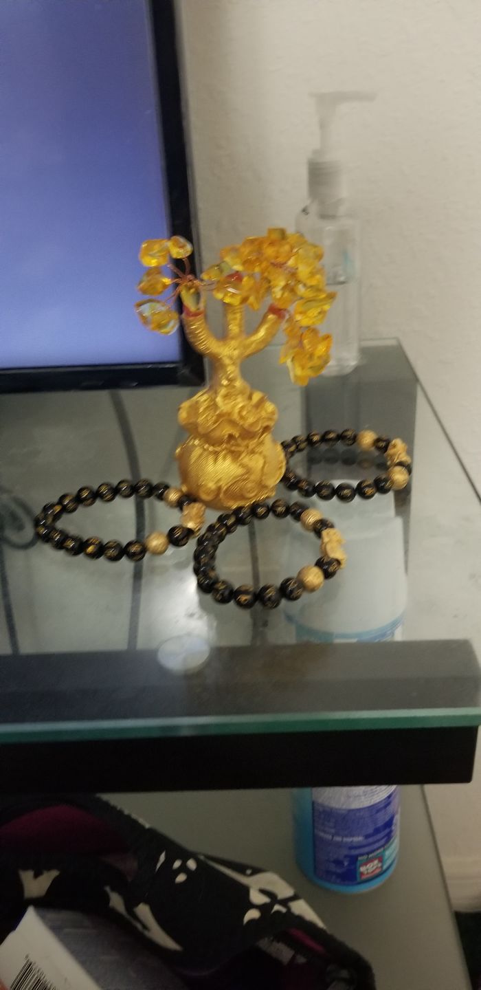 Customer photo review of Feng Shui Citrine Money Tree Wealth Ornaments