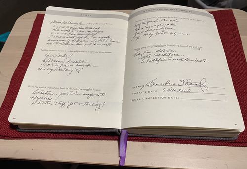 Customer photo review of Kairos Journal - 2 Pack (+ 1 FREE!)