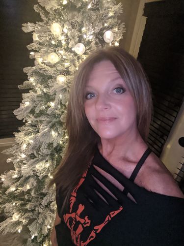 Customer photo review of 152 - Red Regret Wide Neck Hoodie