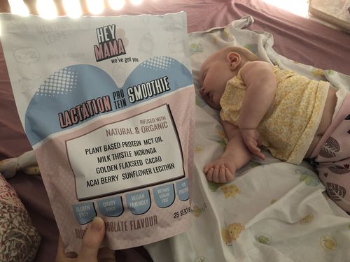 Customer photo review of MIX IT UP SAMPLE PACK - Lactation Protein Smoothie 4 Serves (All Flavours)