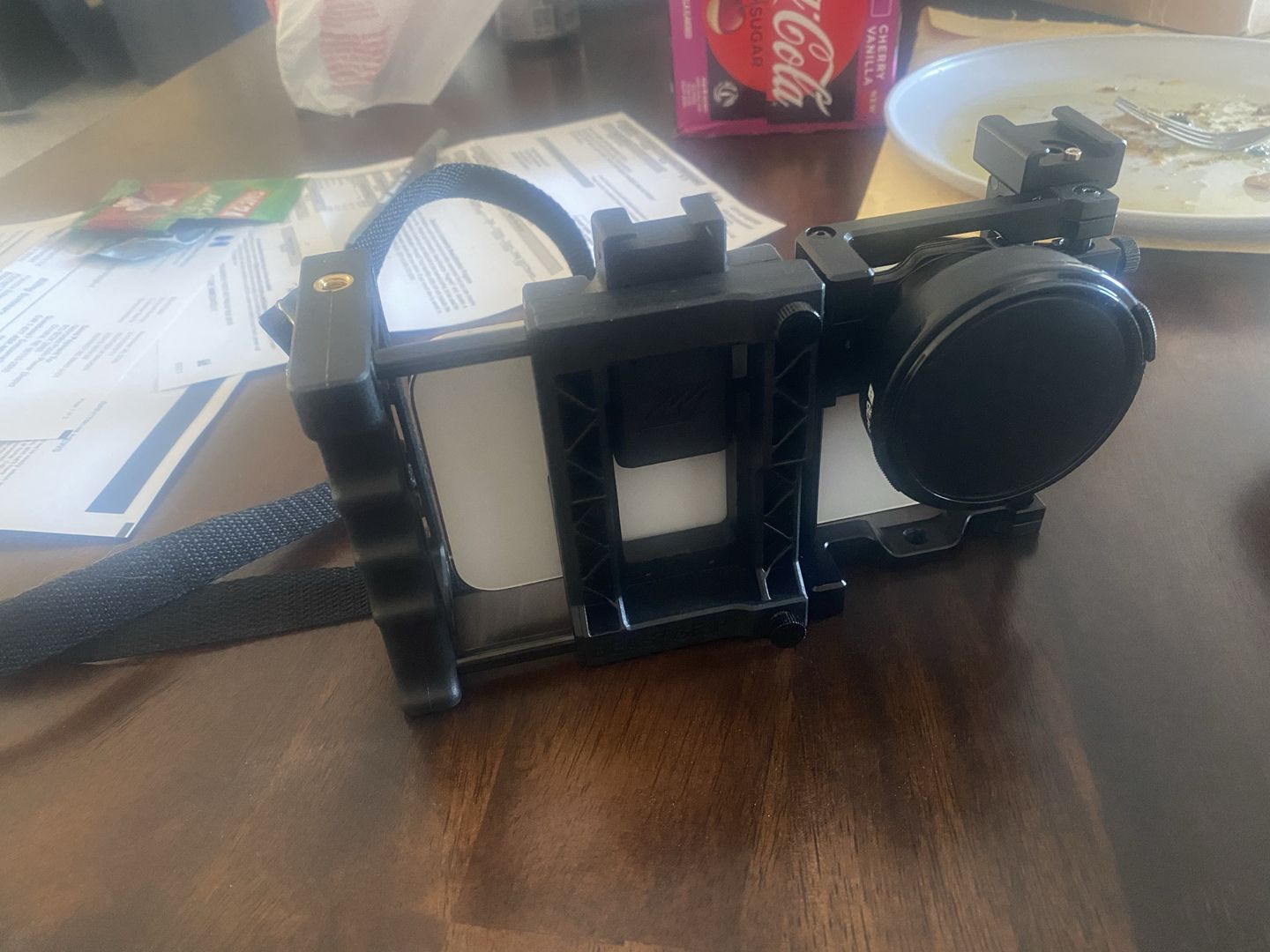 Customer photo review of Beastgrip x Kenko Pro Series 0.75X Wide Angle Lens