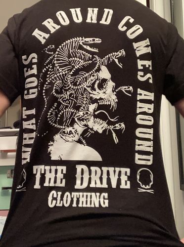 Customer photo review of 219 - Goes Around Tee