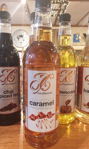 Customer photo review of Hazelnut Coffee Syrup