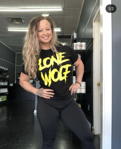 Customer photo review of 104 - Sunshine Lone Wolf Crop Top