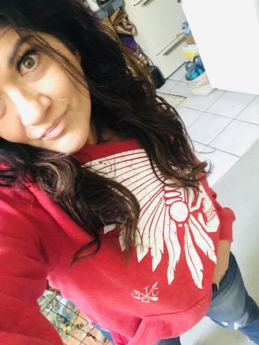 Customer photo review of 3 - Apache Wide Neck Hoodie