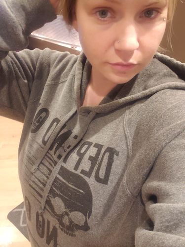 Customer photo review of #No One Hoodie - 018