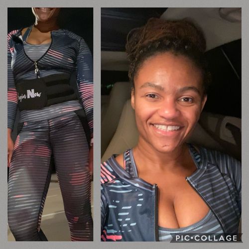 Customer photo review of Kandi 3 Piece Mesh Jacket Set