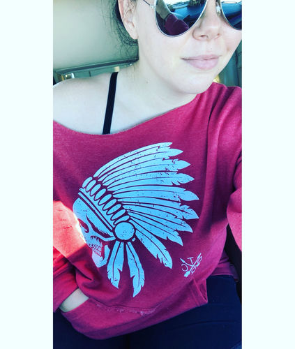 Customer photo review of 3 - Apache Wide Neck Hoodie